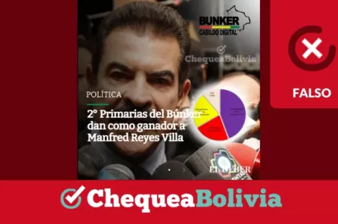 Desinformación usando sellos de El Deber 