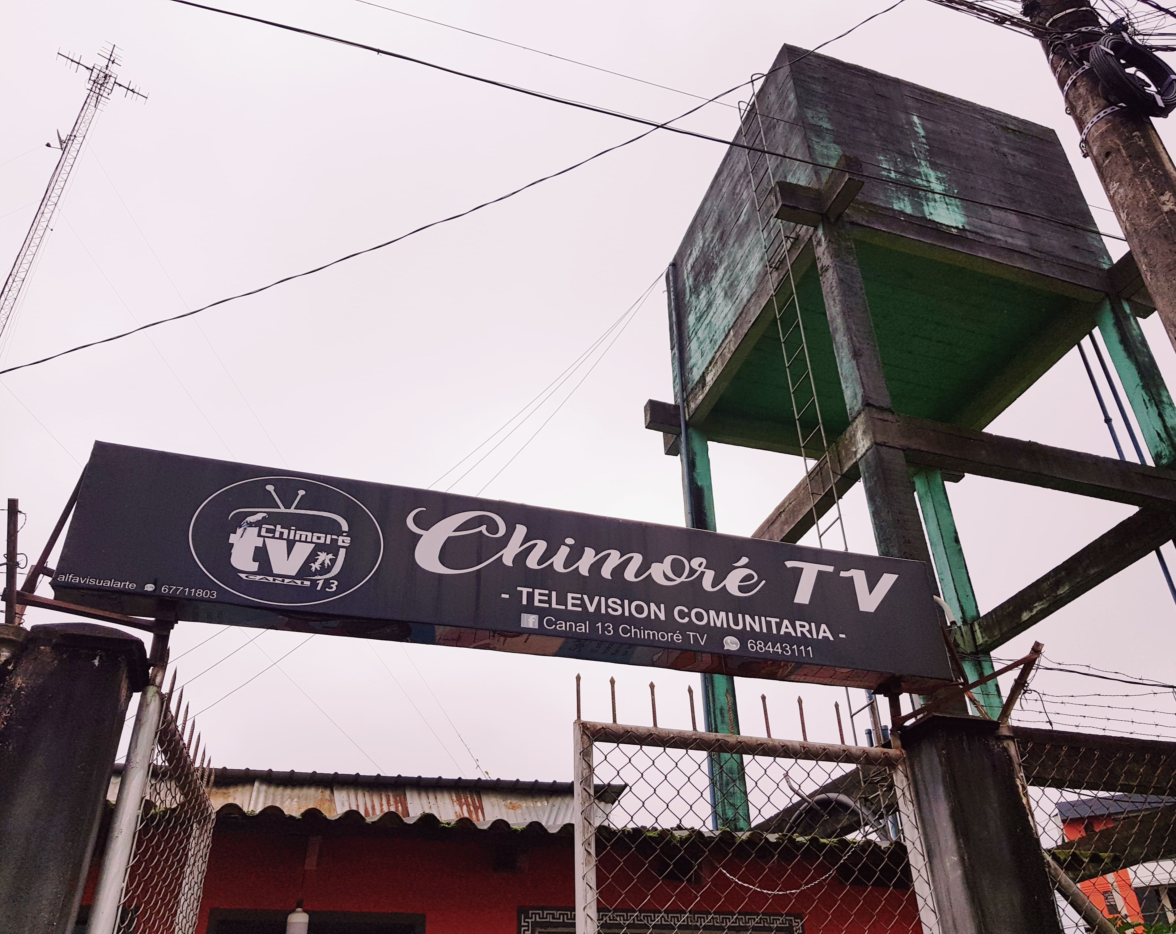 Chimoré TV Canal 13, en la zona de Chimoré