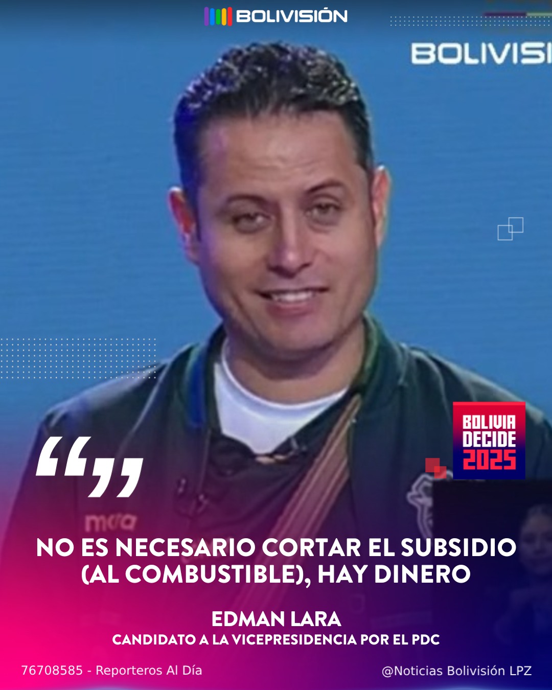 Imagen original de Bolivisión