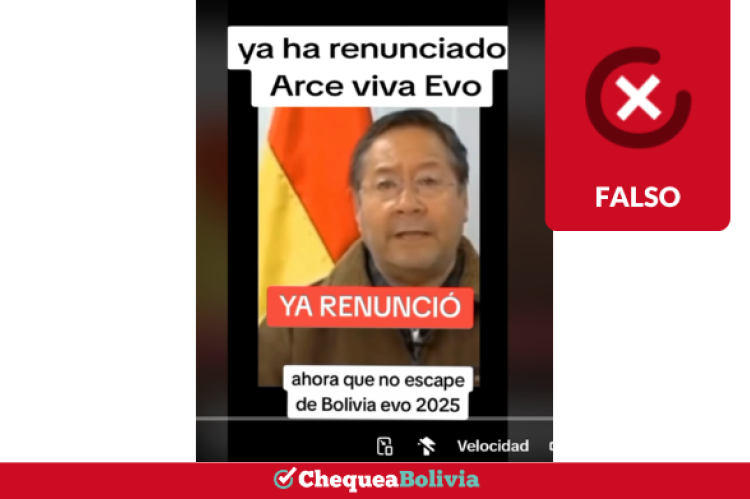 Una captura de la información falsa que circula en las redes sociales. 