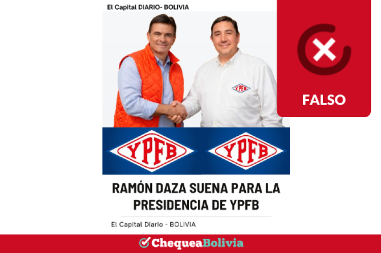 Una captura de la información falsa que circula en las redes sociales. 