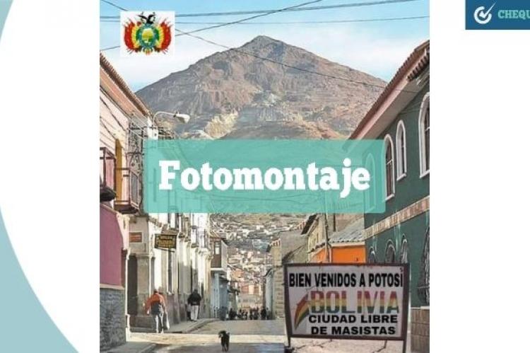 Presunto cartel en la ciudad de Potosí 