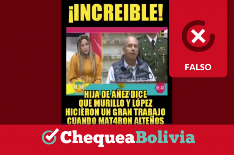 Video rotulado con declaraciones falsas de Ribera