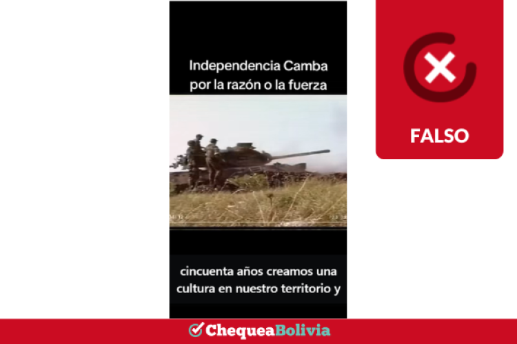 Una captura de la información falsa que circula en las redes sociales. 