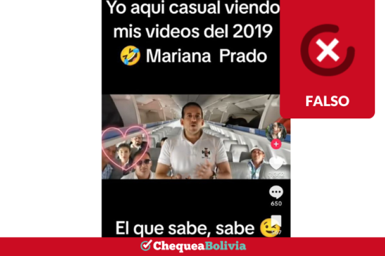 Una captura de la información falsa que circula en las redes sociales. 