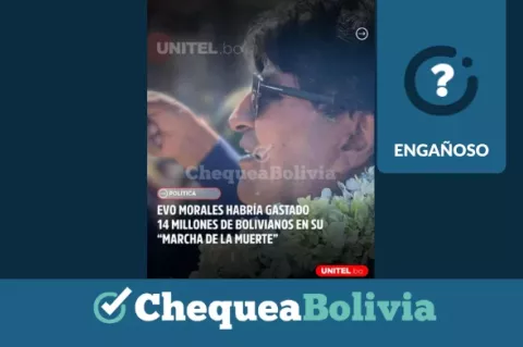 La captura de la información engañosa que circula en redes sociales. 