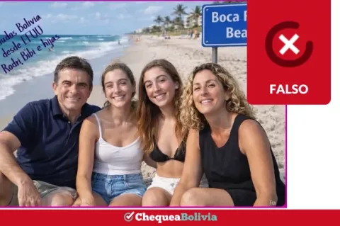 Una captura de la información falsa que circula en las redes sociales. 
