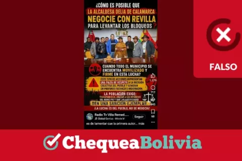 Desinformación Calamarca 