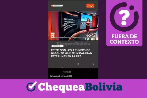 Información sacada de contexto 