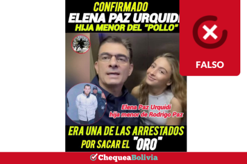 Una captura de la información falsa que circula en las redes sociales. 
