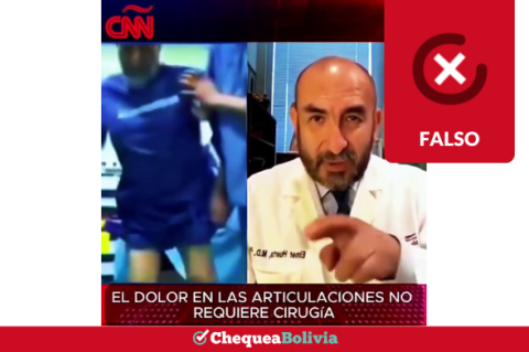 Portada del video falso sobre el Dr. Elmer Huerta.