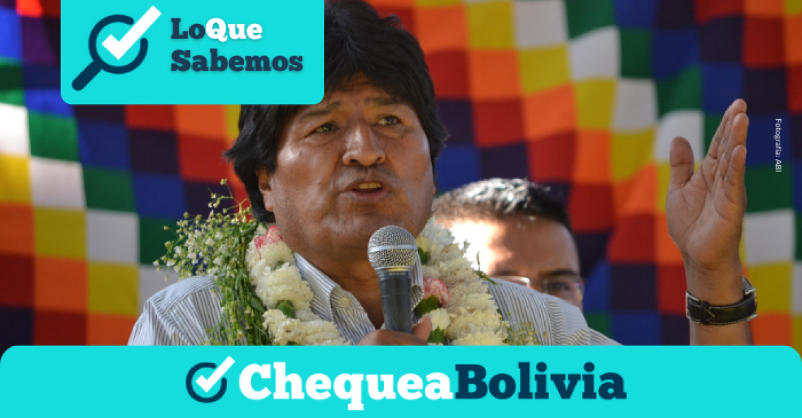 Expresidente Evo Morales 